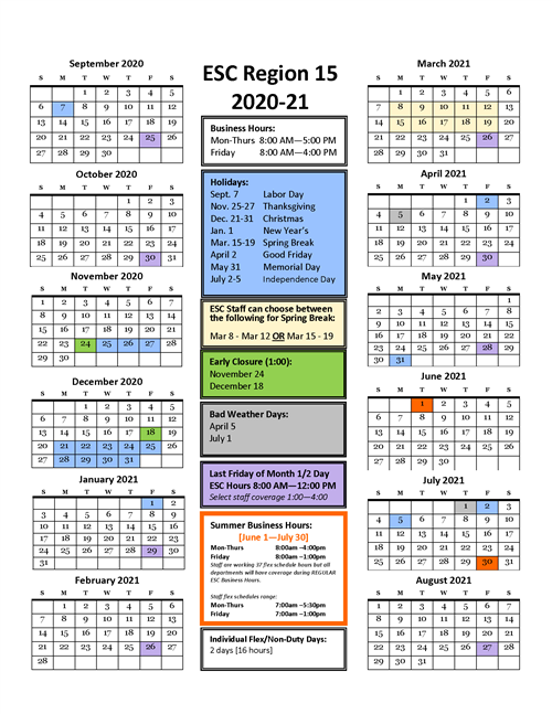 Business Calendar / Home